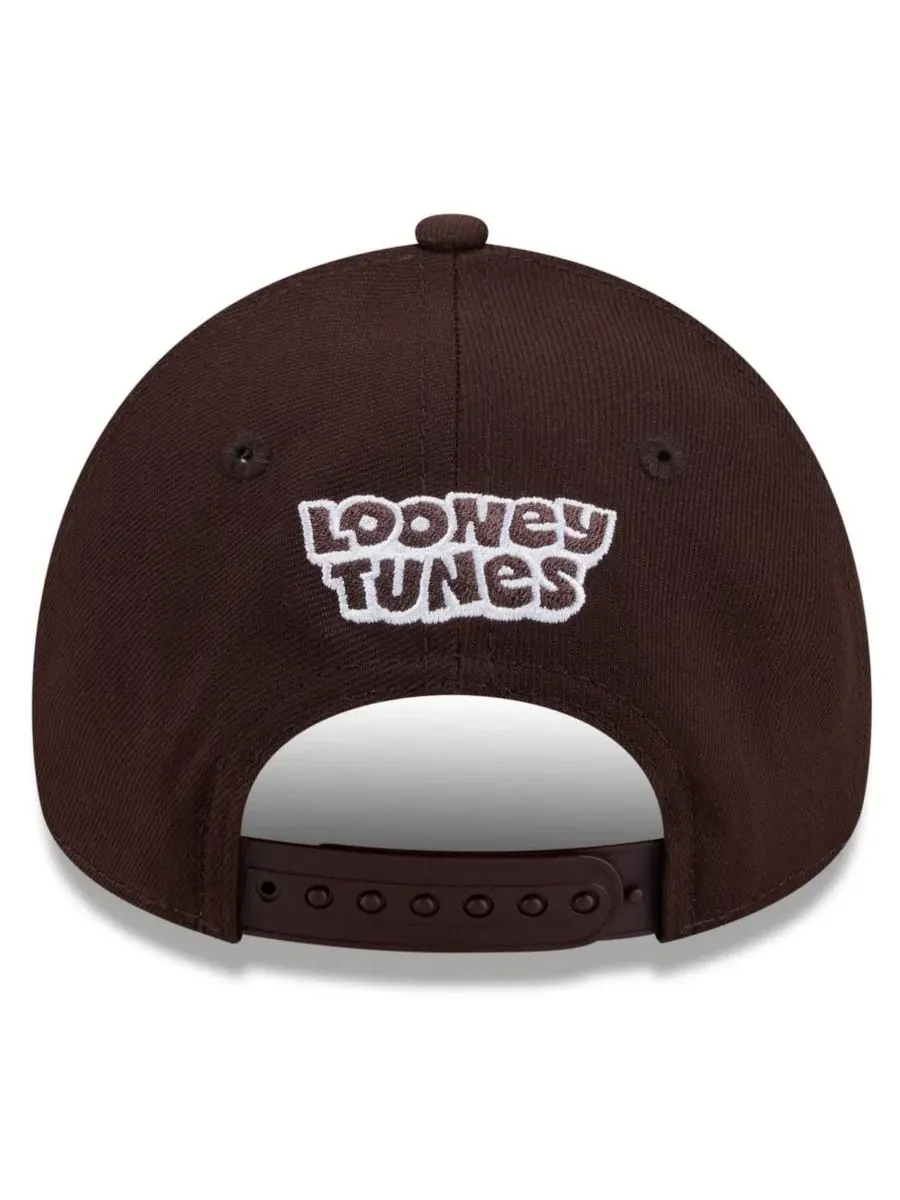 Кепка с вышивкой San Diego Padres Looney Tunes New Era — изображение 2 из 4, коричневый