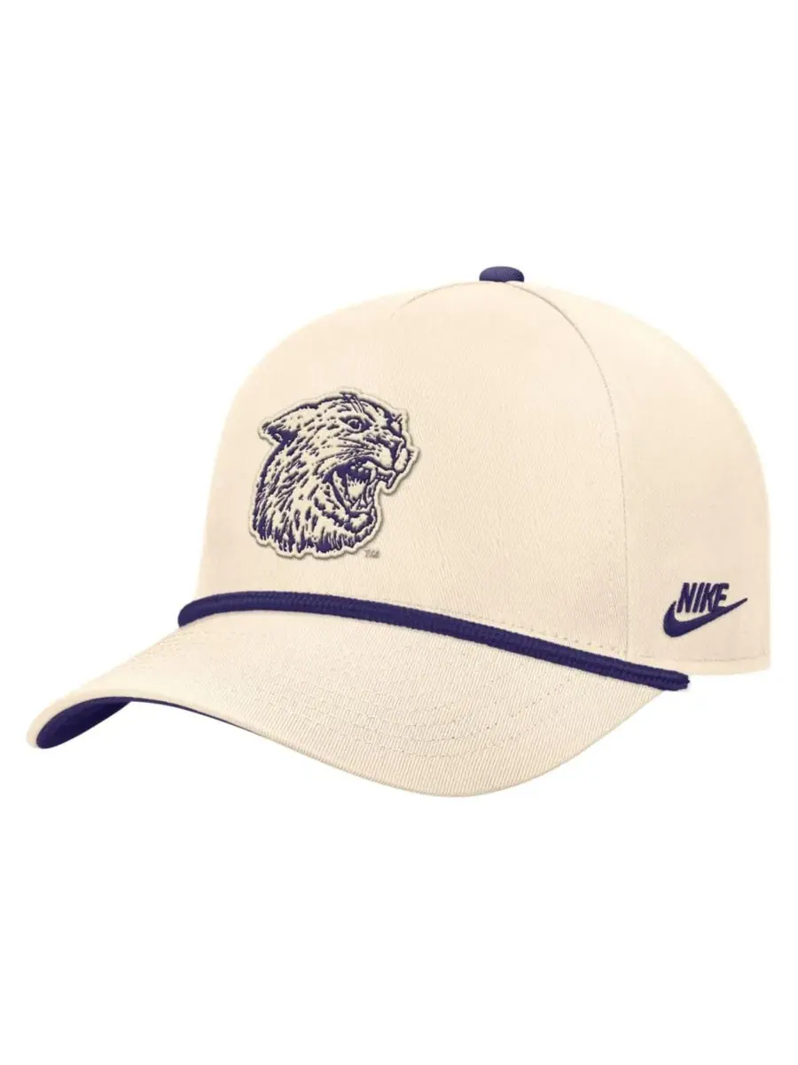 Бейсболка Nike с вышивкой Kansas State Wildcats — изображение 2 из 3, прозрачный