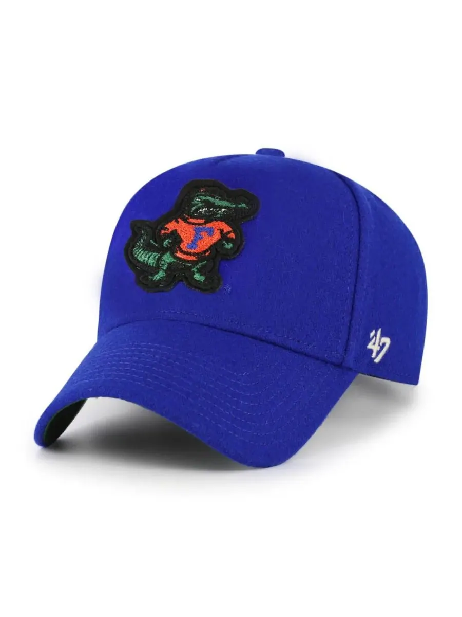'47 Brand Мужская и женская регулируемая бейсболка Royal Florida Gators Collections Golden Age