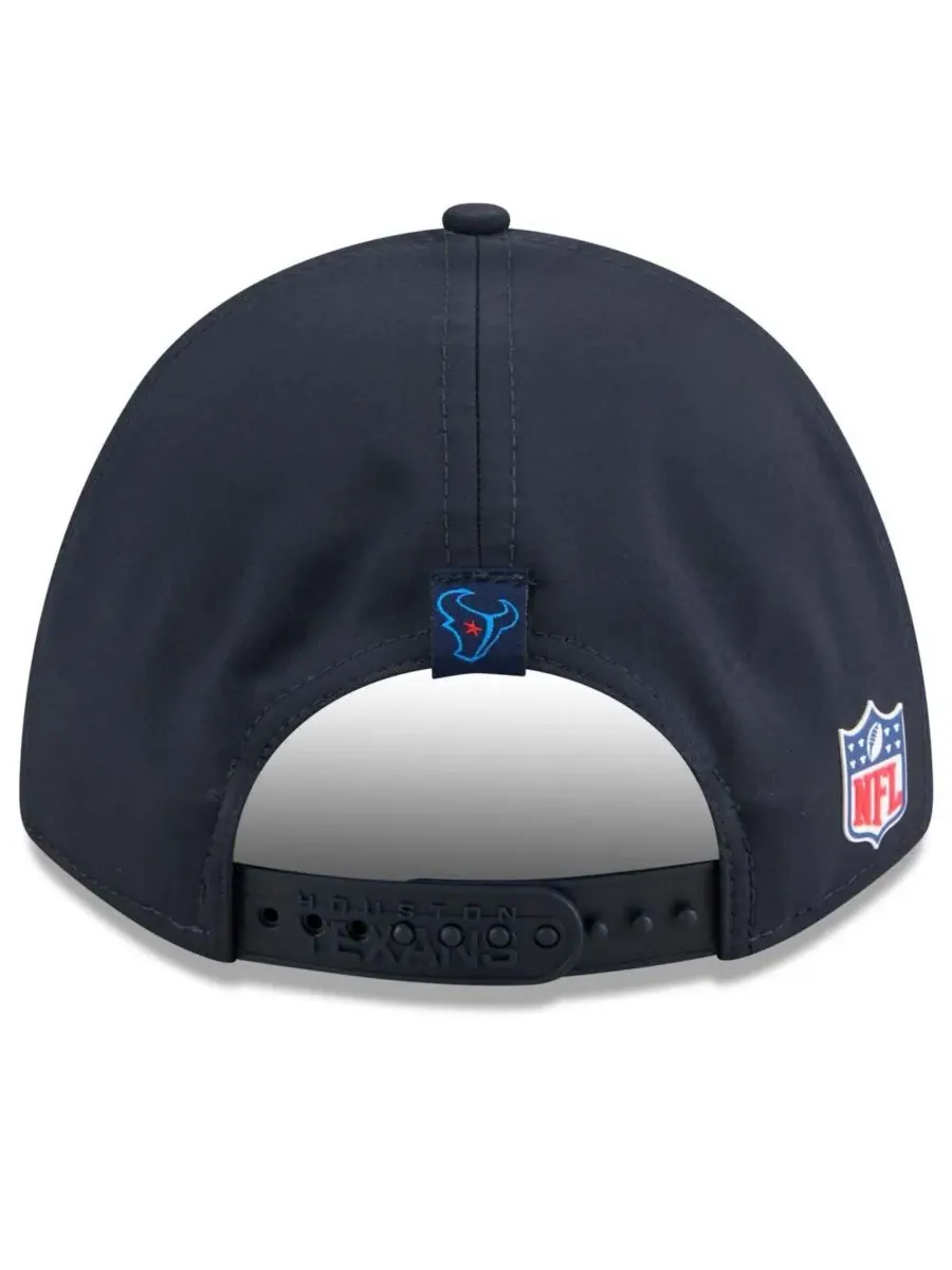 New Era Мужская темно-синяя кепка Houston Texans 2025 Sideline H-Town M-Crown 9FORTY с регулируемой — изображение 2 из 5