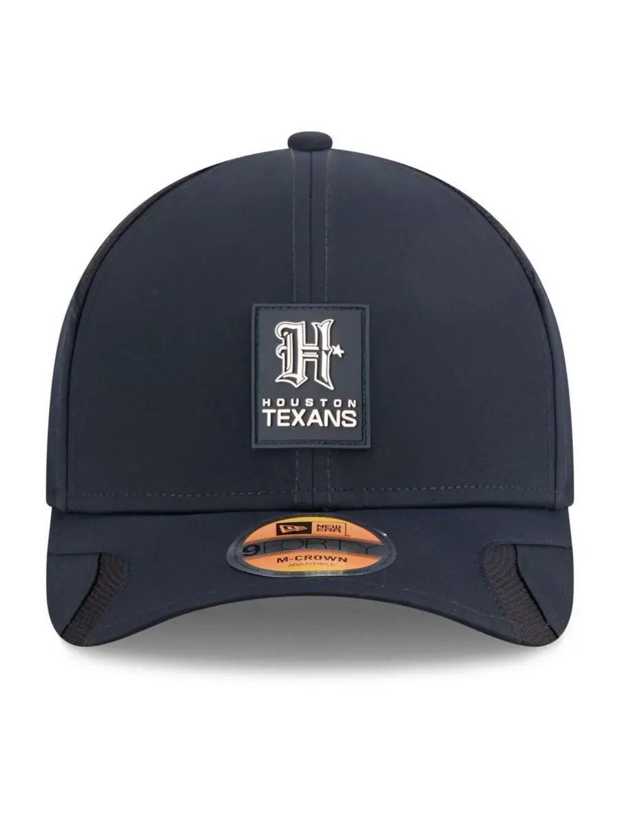 New Era Мужская темно-синяя кепка Houston Texans 2025 Sideline H-Town M-Crown 9FORTY с регулируемой — изображение 5 из 5