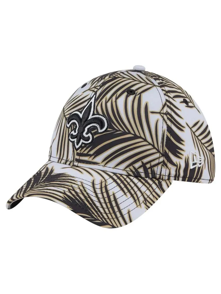 New Era Мужская серая кепка New Orleans Saints Palms 39THIRTY Flex