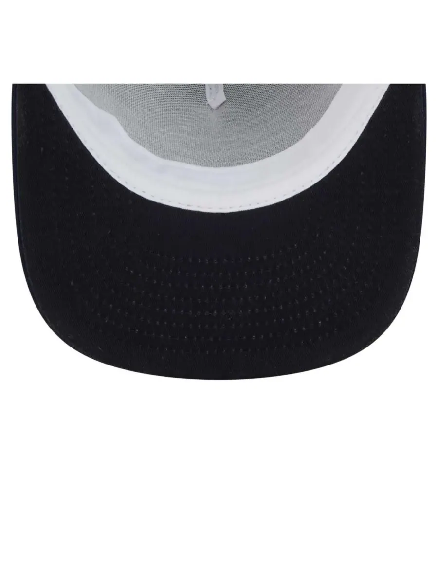 New Era Мужская темно-синяя бейсболка New York Yankees 9FIFTY A-Frame Trucker Snapback — изображение 2 из 5, темно-синий