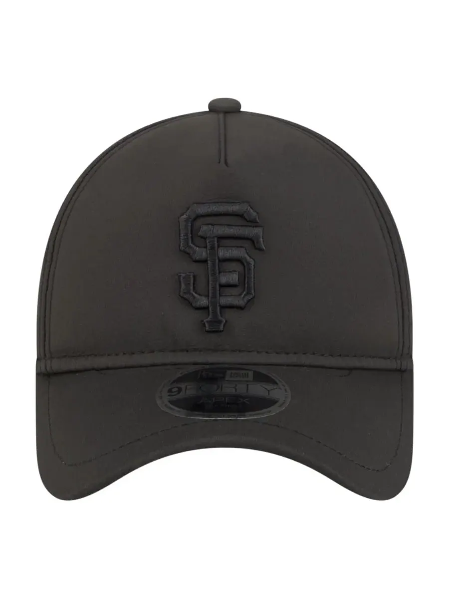 Бейсболка с изогнутым козырьком, с вышитым логотипом команды San Francisco Giants New Era — изображение 4 из 5, черный