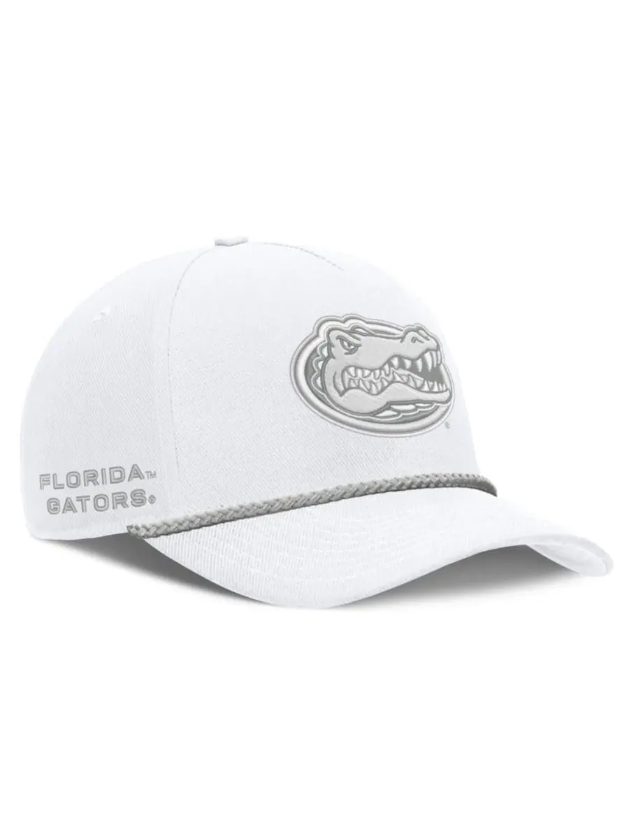 Бейсболка с вышивкой Florida Gators Rope Rise Jordan — изображение 3 из 4, белый
