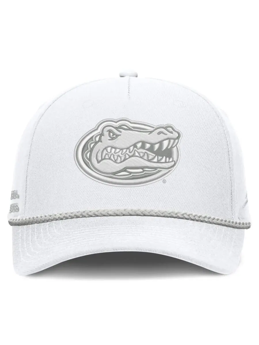 Бейсболка с вышивкой Florida Gators Rope Rise Jordan — изображение 4 из 4, белый