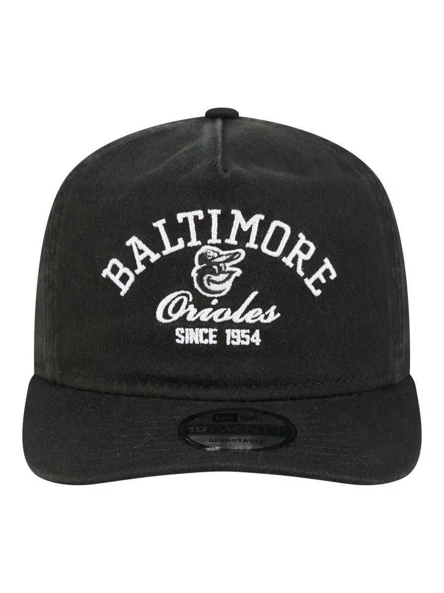 Кепка New Era с вышивкой Stacked 19TWENTY — изображение 2 из 5, черный