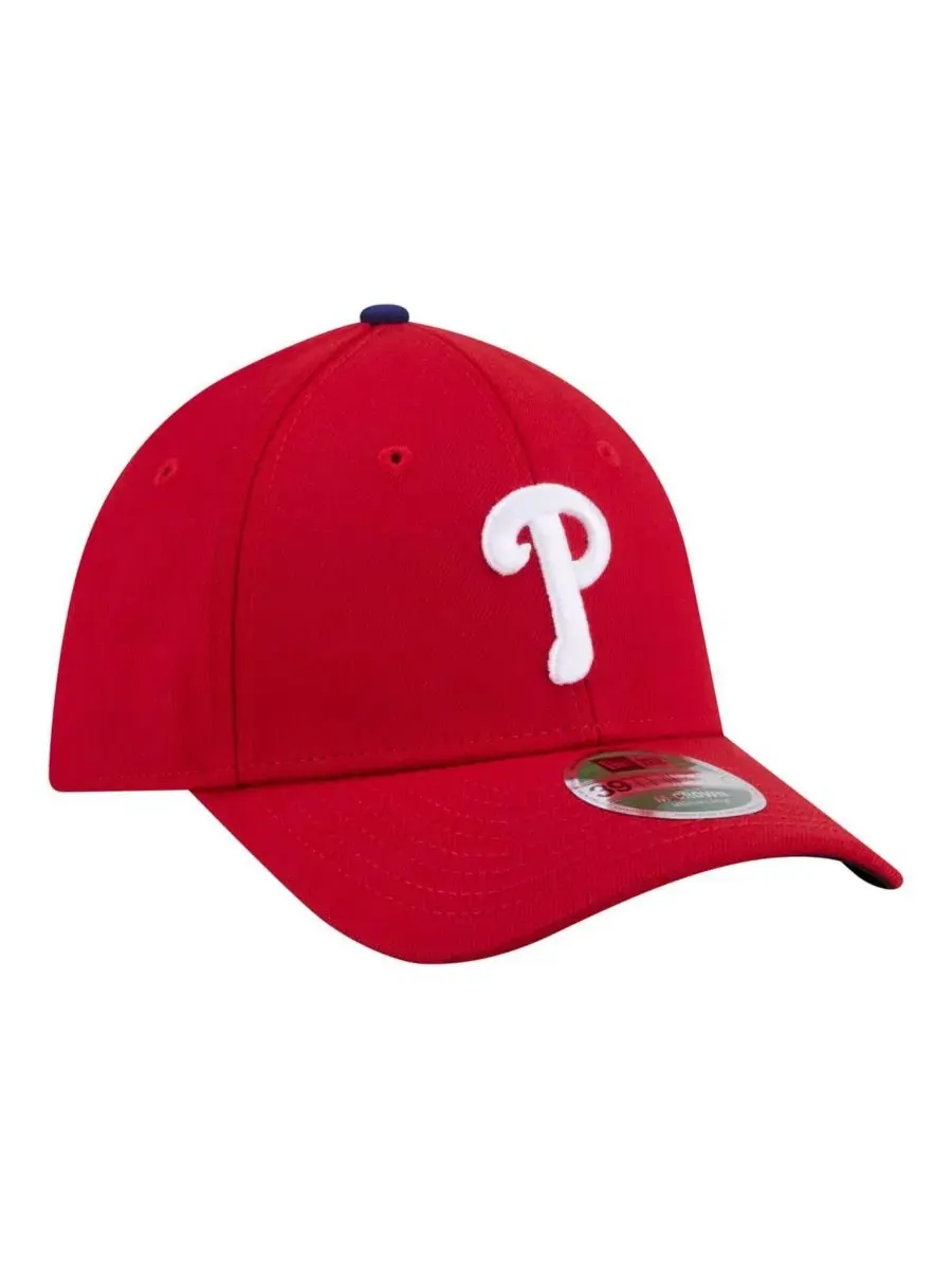 Кепка M-Crown Flex Hat с вышивкой Philadelphia Phillies New Era — изображение 3 из 4, красный