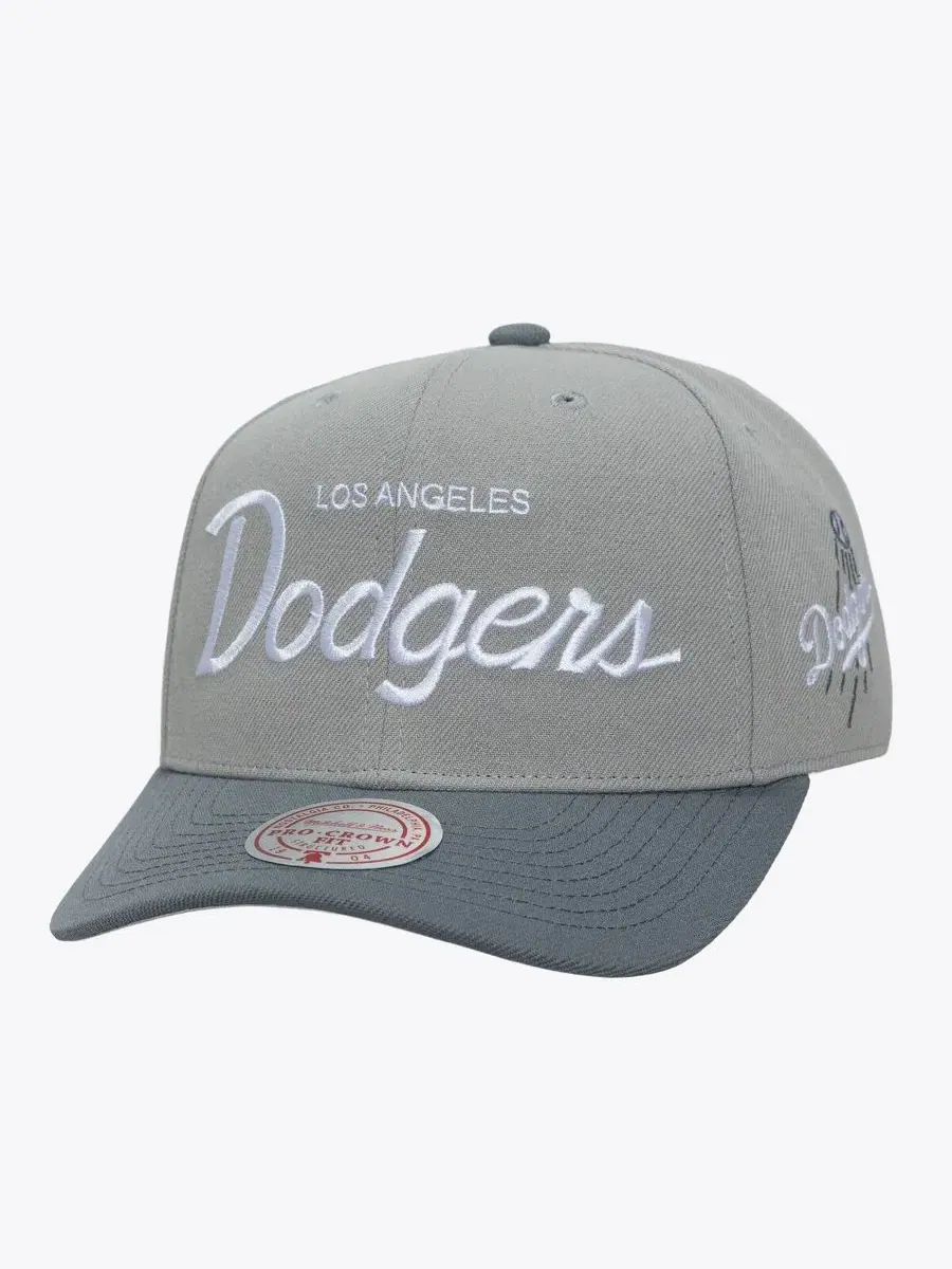 Бейсболка Los Angeles Dodgers Thunderstorm Head Coach Pro-Crown Mitchell & Ness