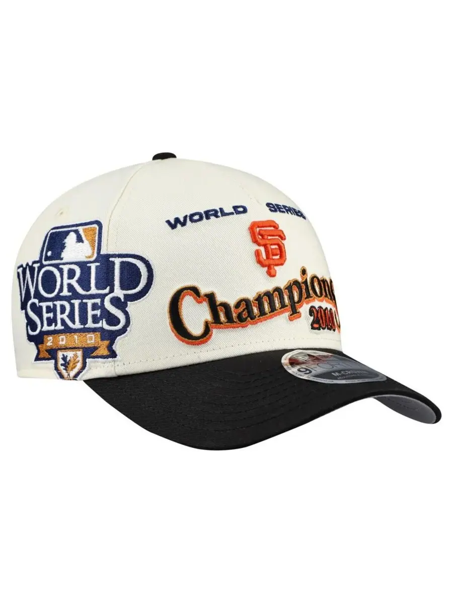 New Era Мужская кепка San Francisco Giants World Series 9FORTY M-Crown A-Frame с регулируемой