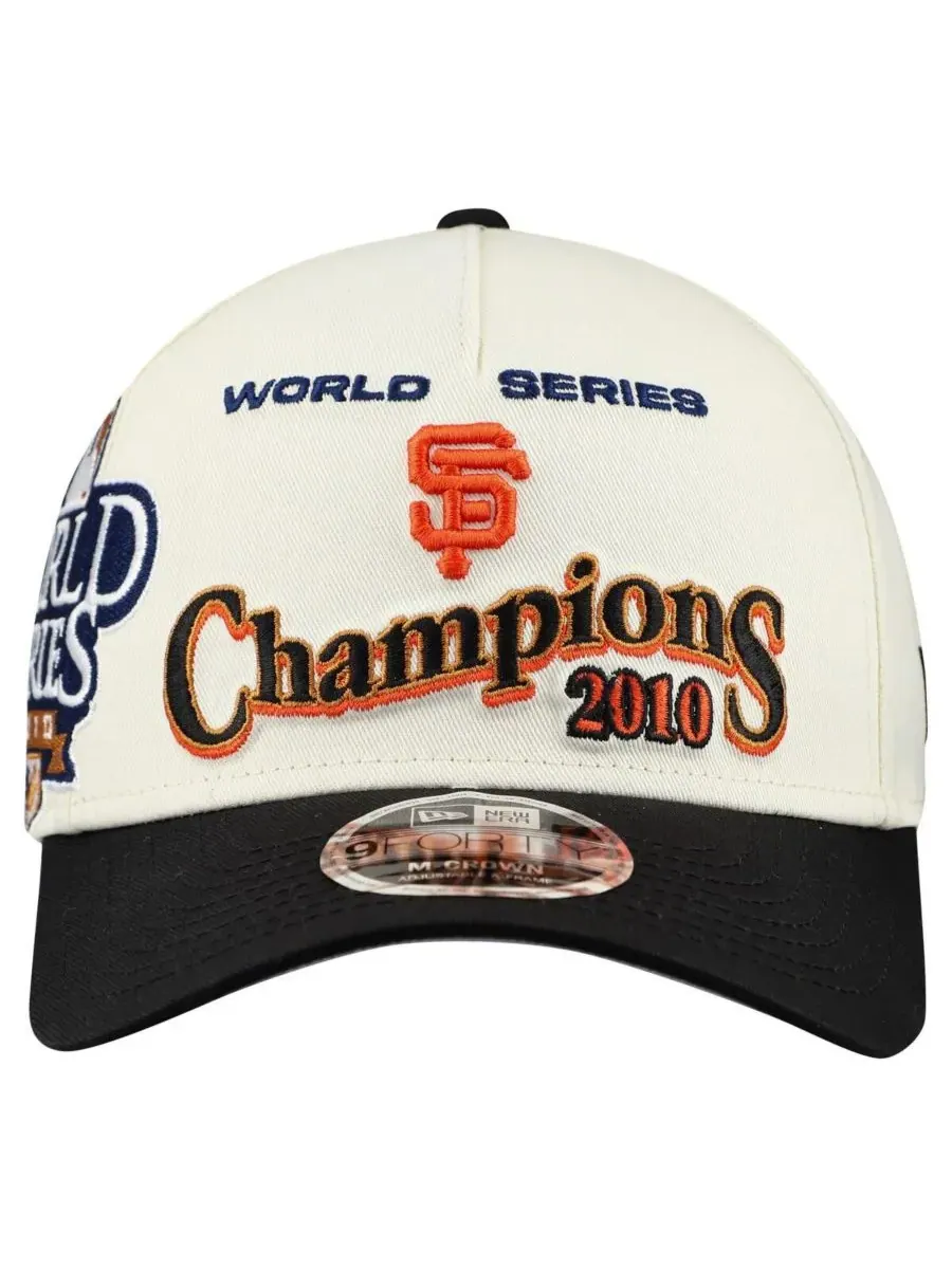 New Era Мужская кепка San Francisco Giants World Series 9FORTY M-Crown A-Frame с регулируемой — изображение 4 из 4