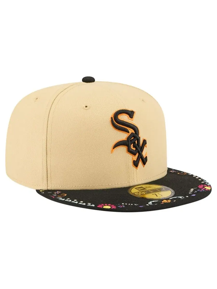 Кепка New Era с вышивкой — изображение 3 из 5, светлый бежевый