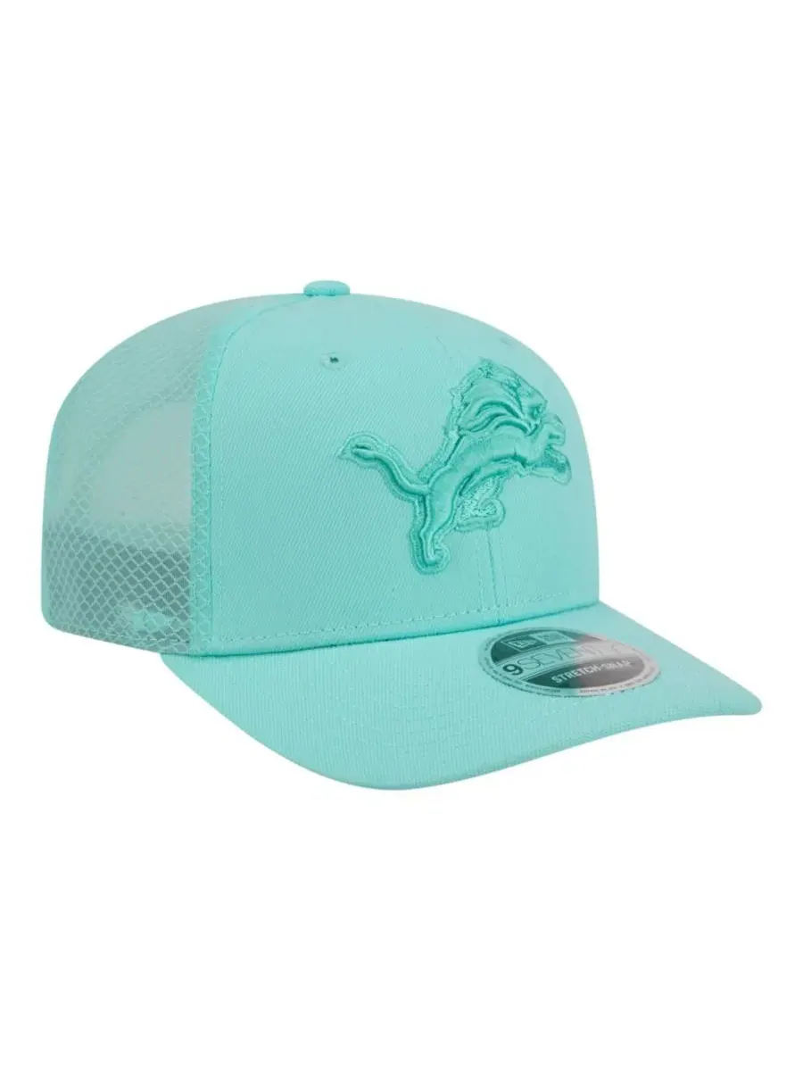 Кепка New Era 9SEVENTY с принтом Detroit Lions — изображение 3 из 5, мята