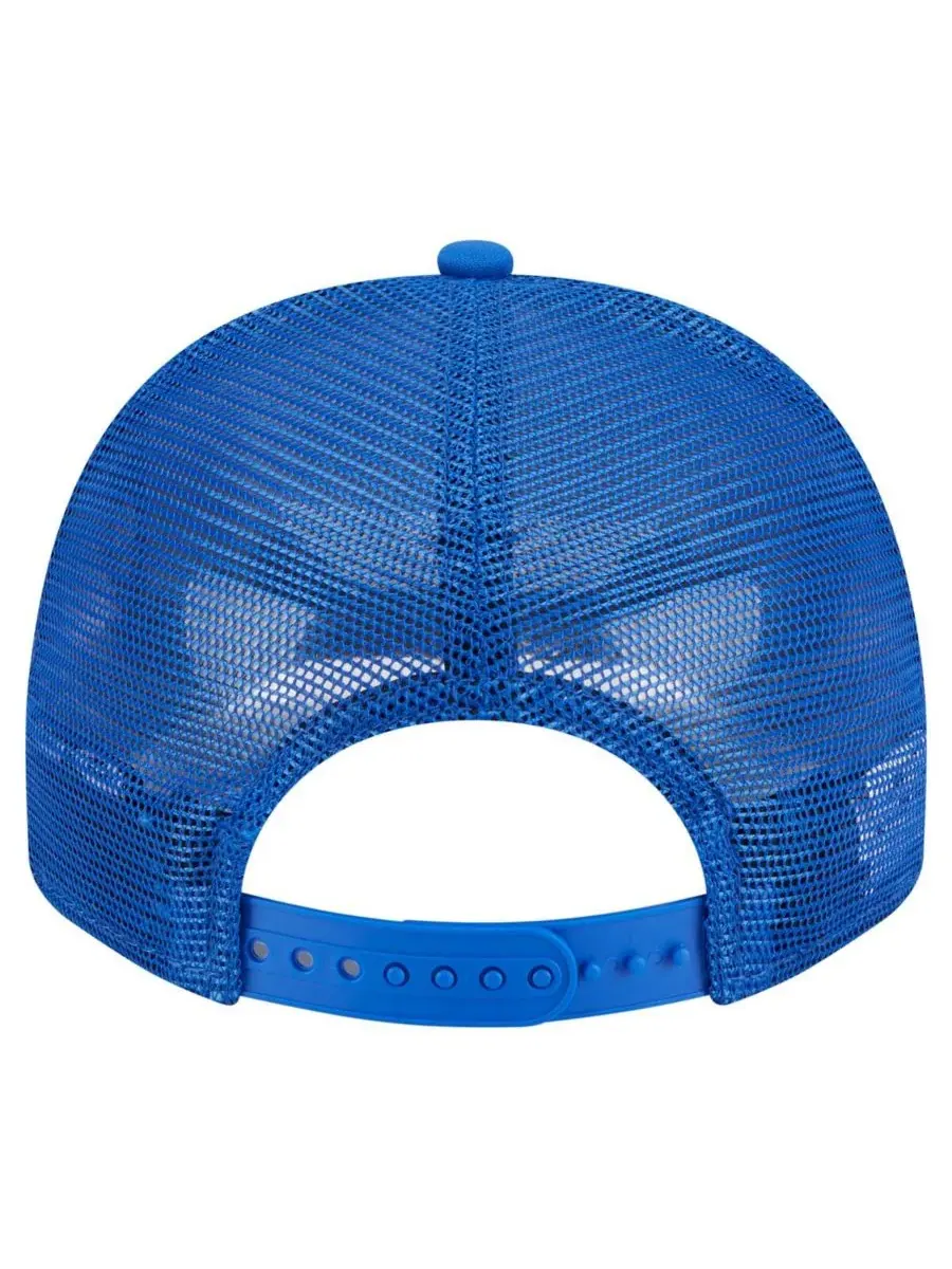 New Era Мужская синяя бейсболка Dallas Mavericks Team Rope A-Frame 9FIFTY с регулируемой застежкой — изображение 2 из 4