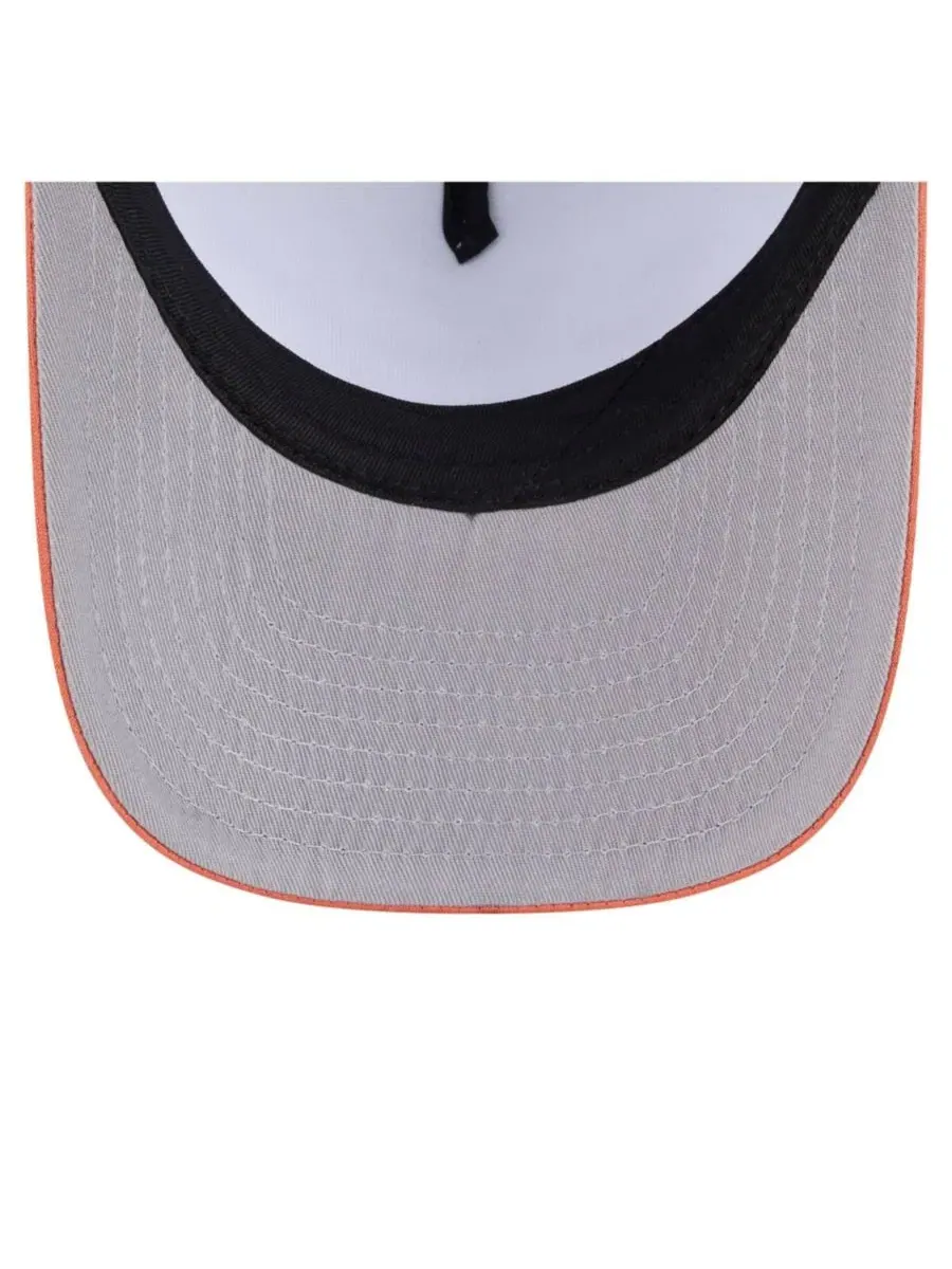 Кепка-снэпбек с высокой тульей Foodie A-Frame 9FIFTY Trucker New Era — изображение 5 из 7, белый оранжевый