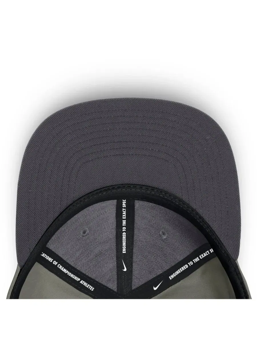 Кепка-снэпбек с вышивкой New York Yankees Nike — изображение 5 из 5, серый