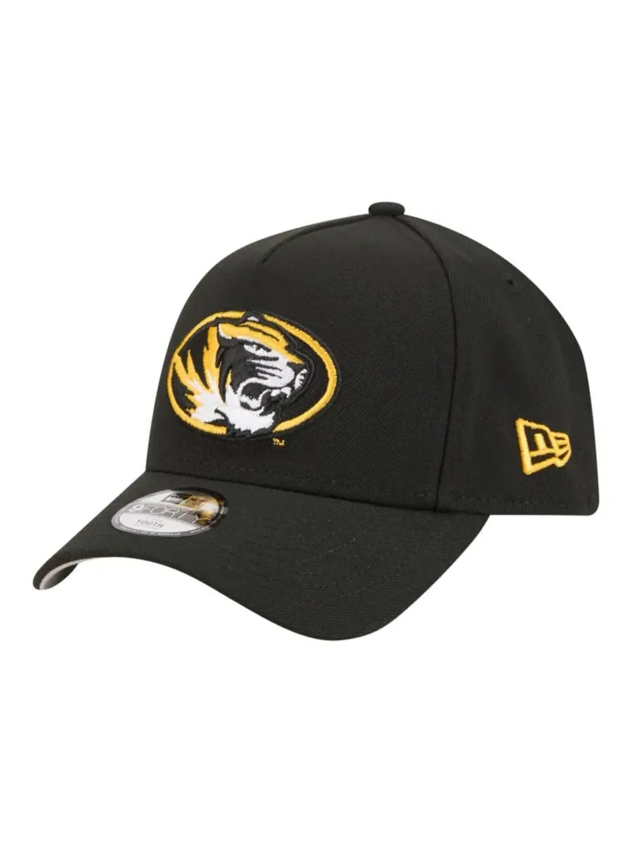 Бейсболка New Era 9FORTY A-Frame с вышивкой Missouri Tigers