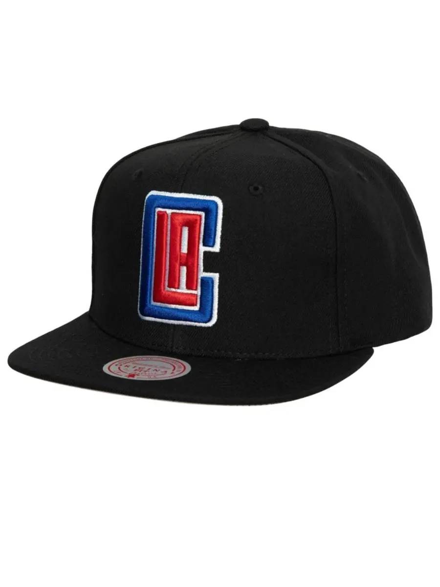 Кепка-снэпбек с плоским козырьком LA Clippers Mitchell & Ness