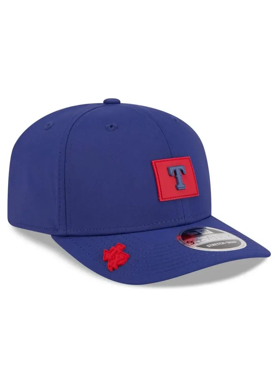 Кепка с козырьком Texas Rangers 2026 Clubhouse 9SEVENTY New Era — изображение 3 из 4, королевский