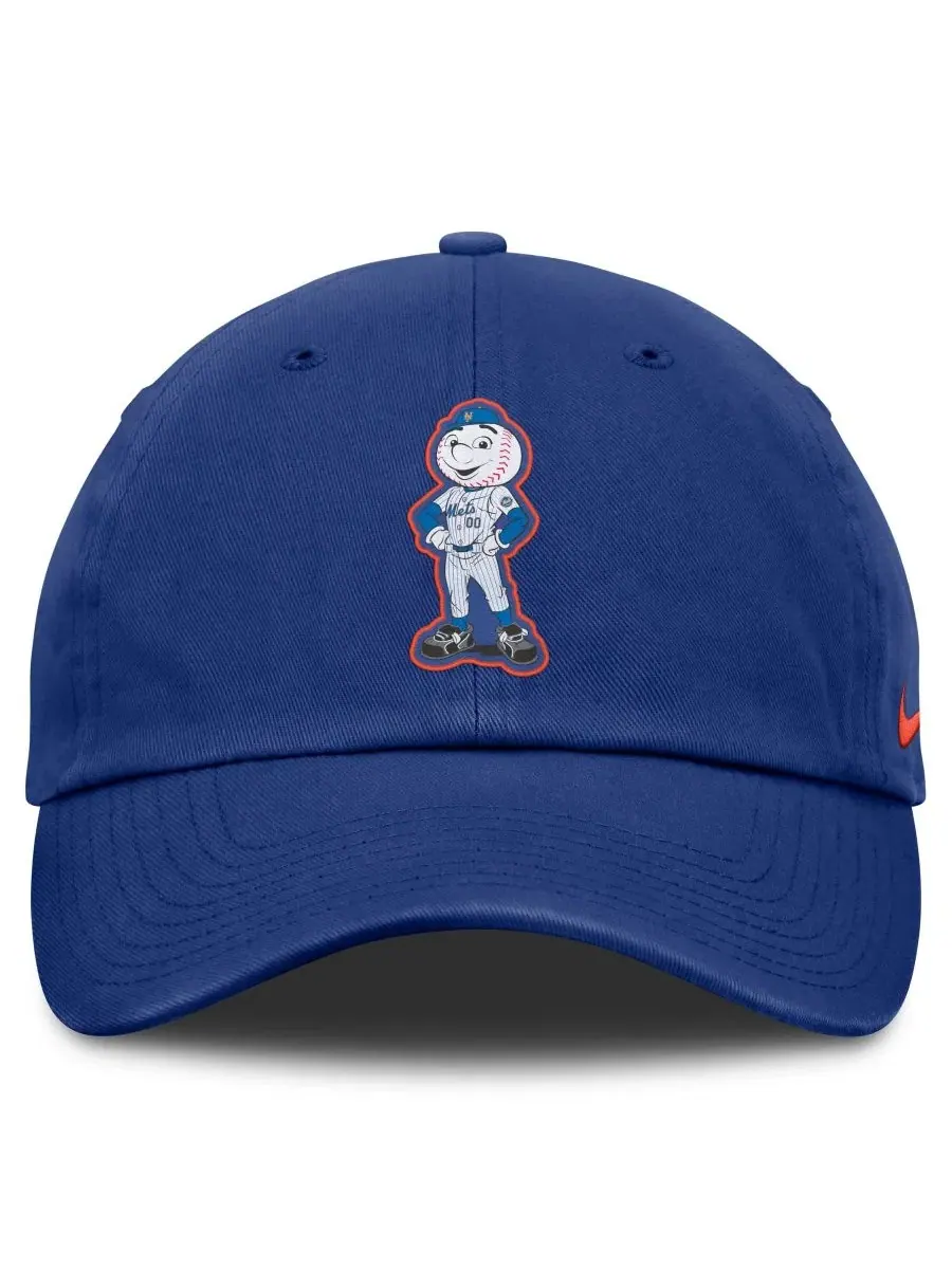 Кепка с аппликацией Mascot Club New York Mets Nike — изображение 2 из 4, королевский