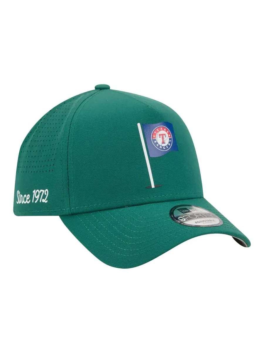 Кепка с козырьком, пятипанельная, с принтом, Texas Rangers Pin Seeker New Era
