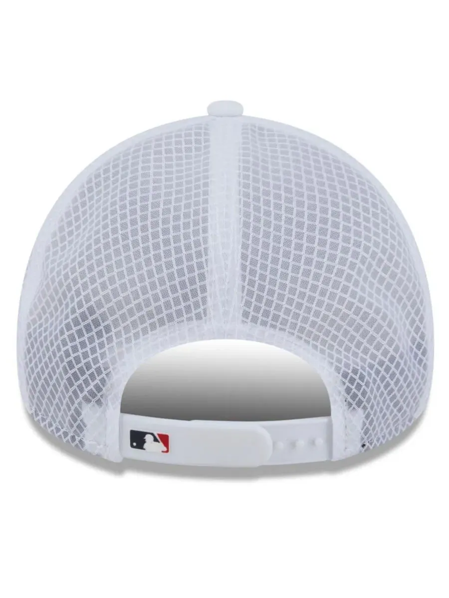 Кепка-тракер New Era с вышитым логотипом Minnesota Twins — изображение 2 из 4, белый