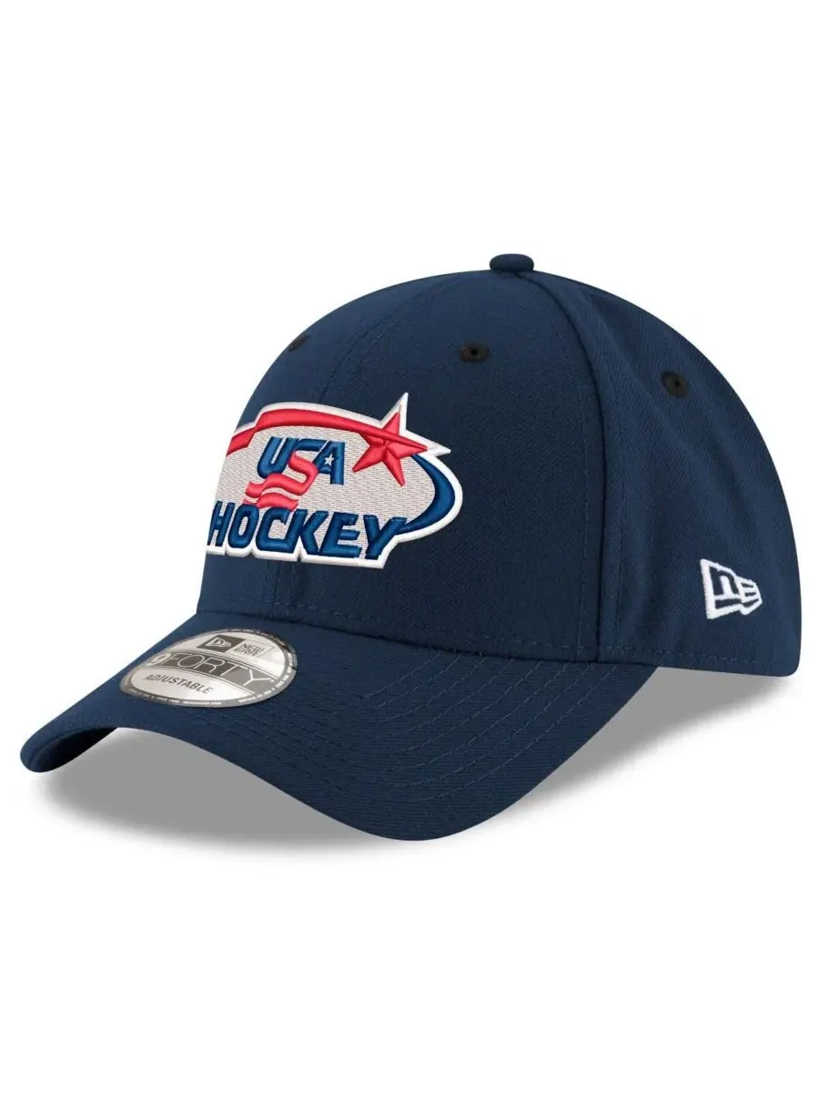 Кепка New Era 9FORTY US Hockey с вышивкой
