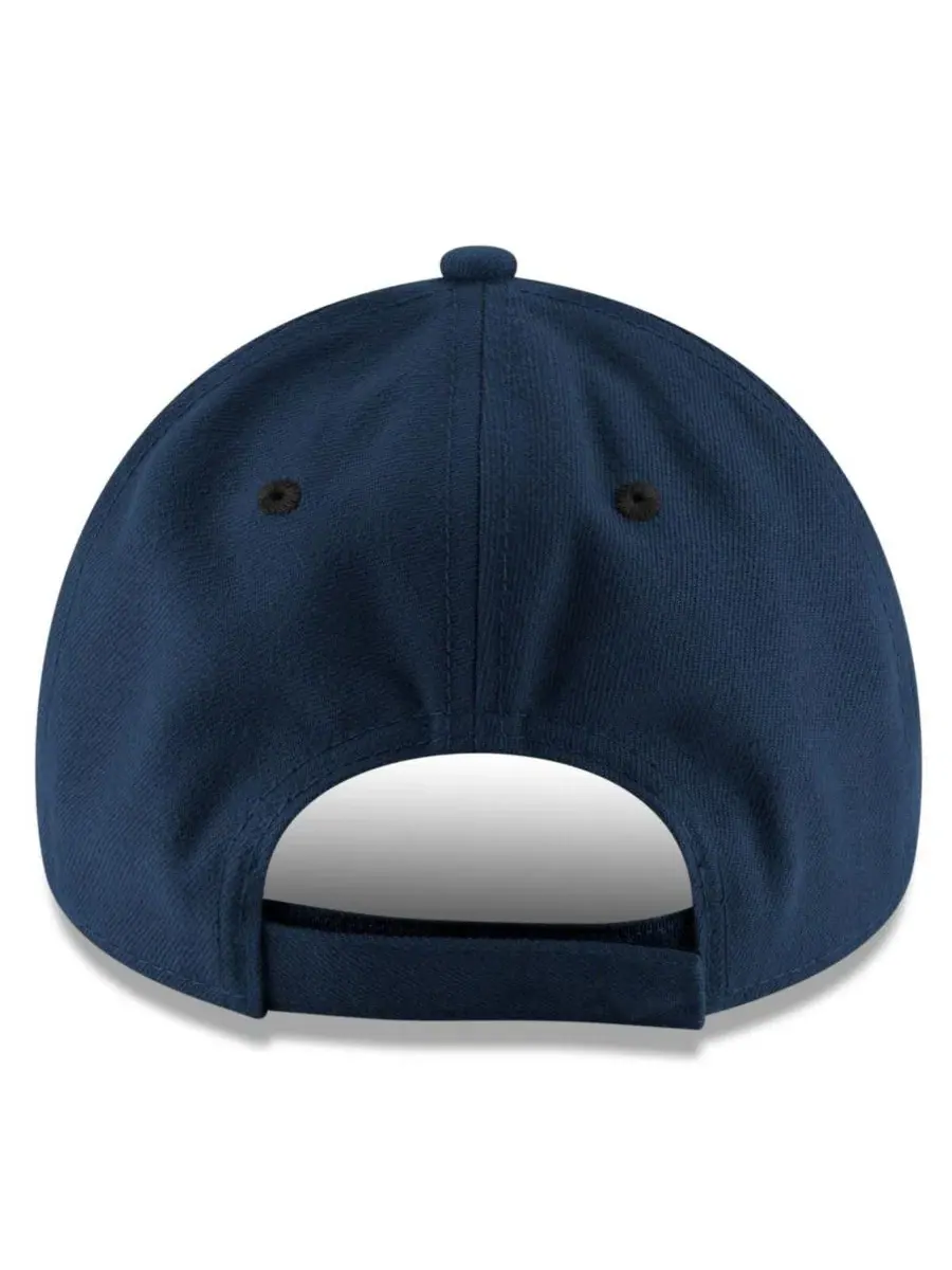 Кепка New Era 9FORTY US Hockey с вышивкой — изображение 4 из 4, темно-синий