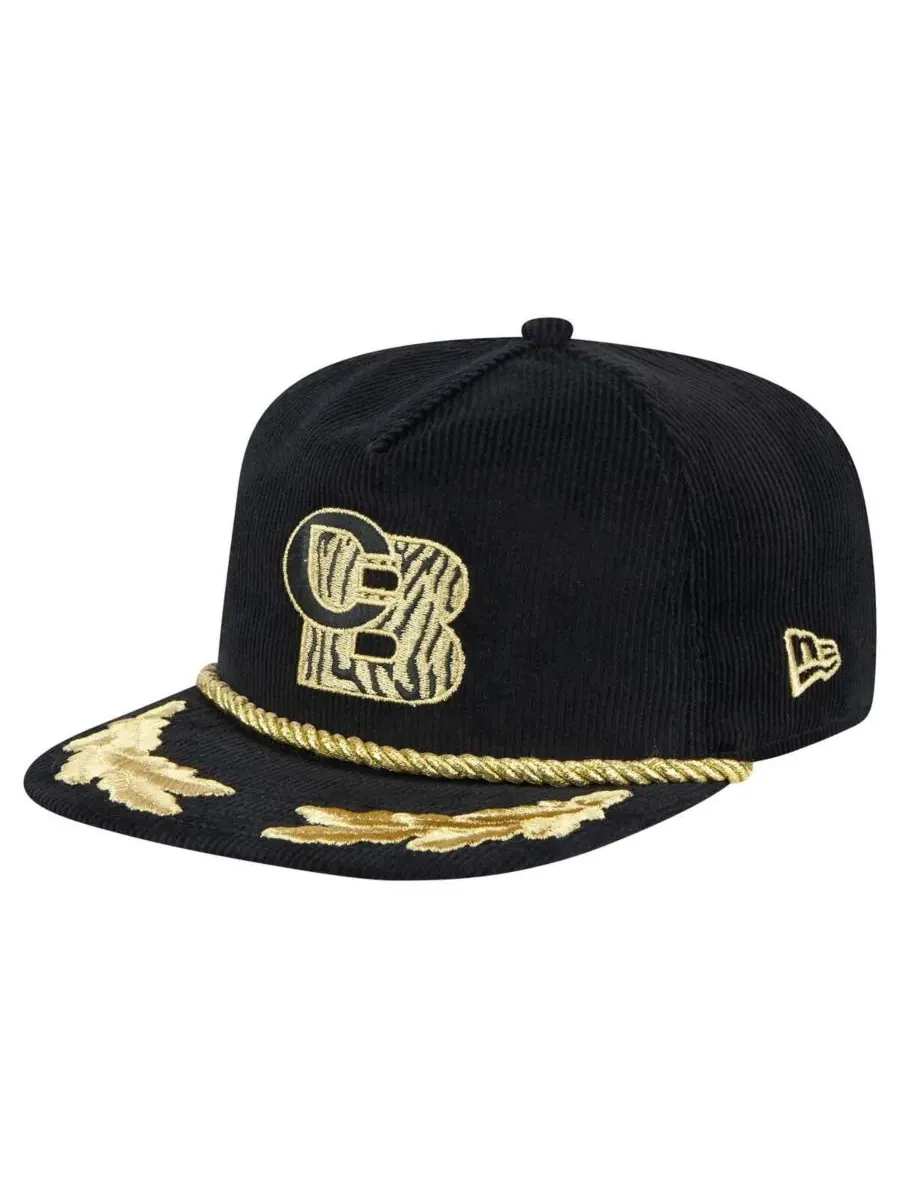 New Era Мужская черная вельветовая кепка-бейсболка Cincinnati Bengals City Originals Corduroy — изображение 3 из 4, черный