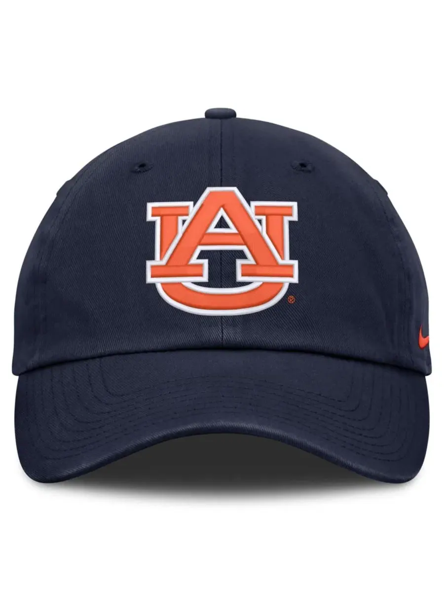 Кепка Nike Club Dri-FIT с вышивкой Auburn Tigers — изображение 2 из 4, темно-синий