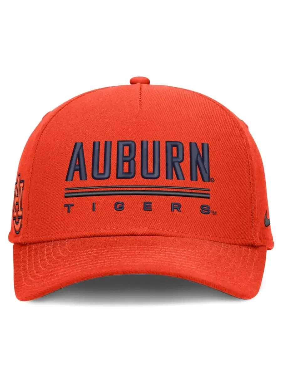 Кепка Nike Auburn Tigers 2026 Sideline Dri-FIT Rise — изображение 2 из 5, оранжевый