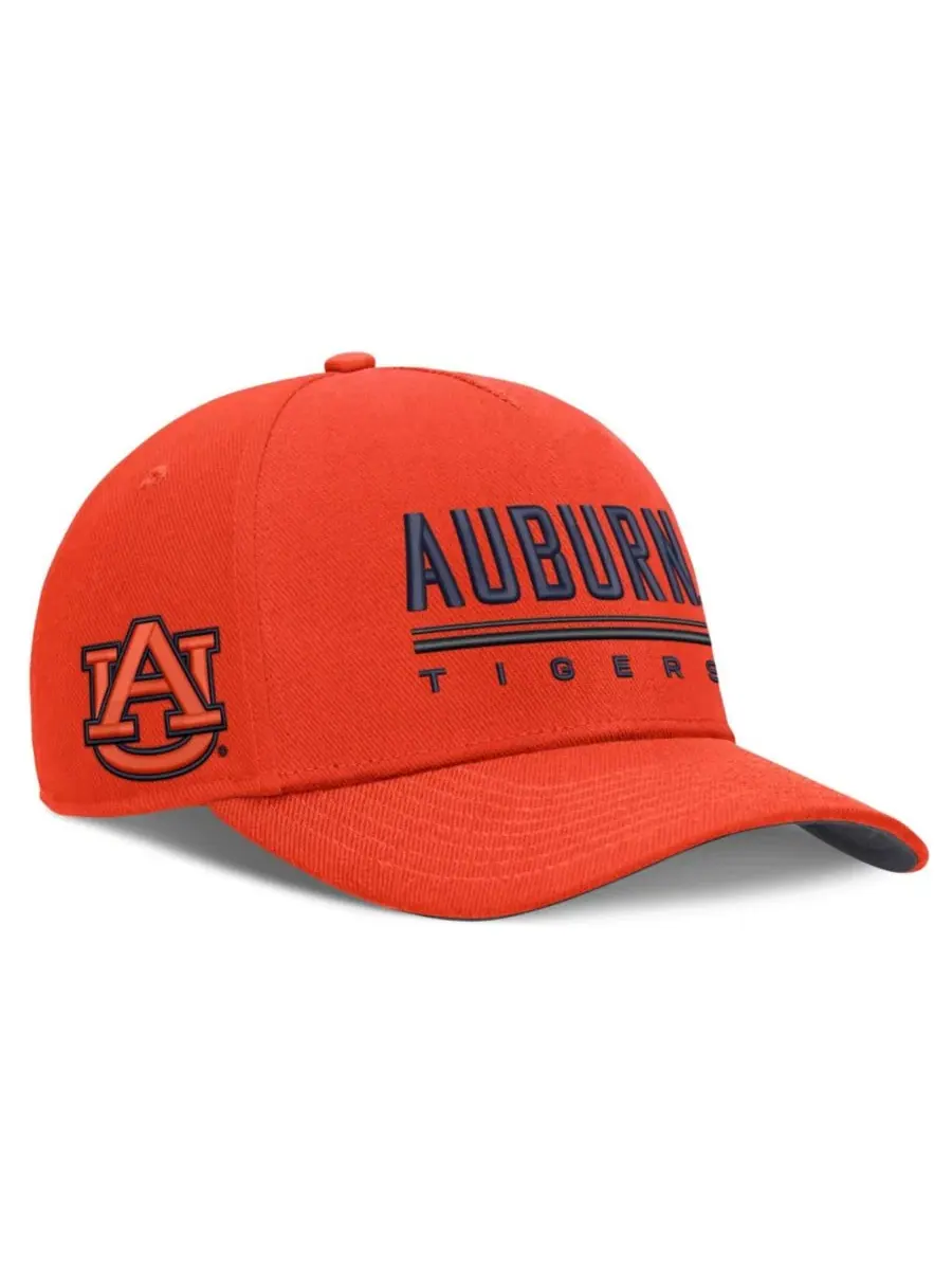 Кепка Nike Auburn Tigers 2026 Sideline Dri-FIT Rise — изображение 3 из 5, оранжевый