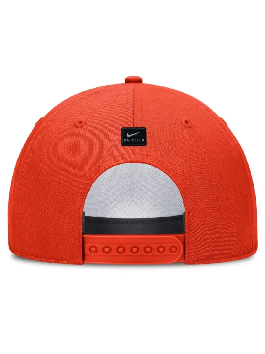 Кепка Nike Auburn Tigers 2026 Sideline Dri-FIT Rise — изображение 4 из 5, оранжевый