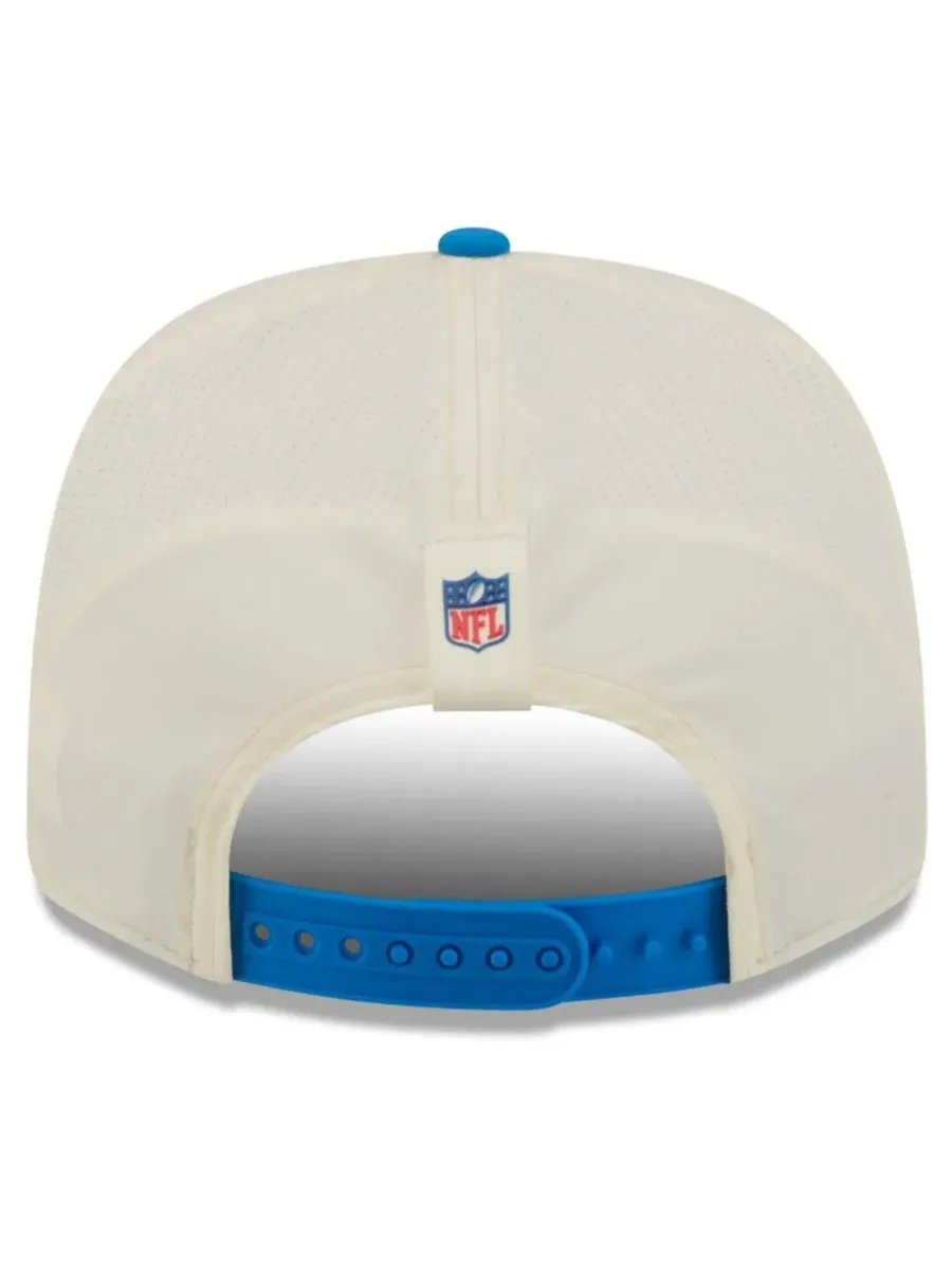 Кепка 9SEVENTY с козырьком, регулируемая, Detroit Lions New Era — изображение 4 из 5, кремовый синий