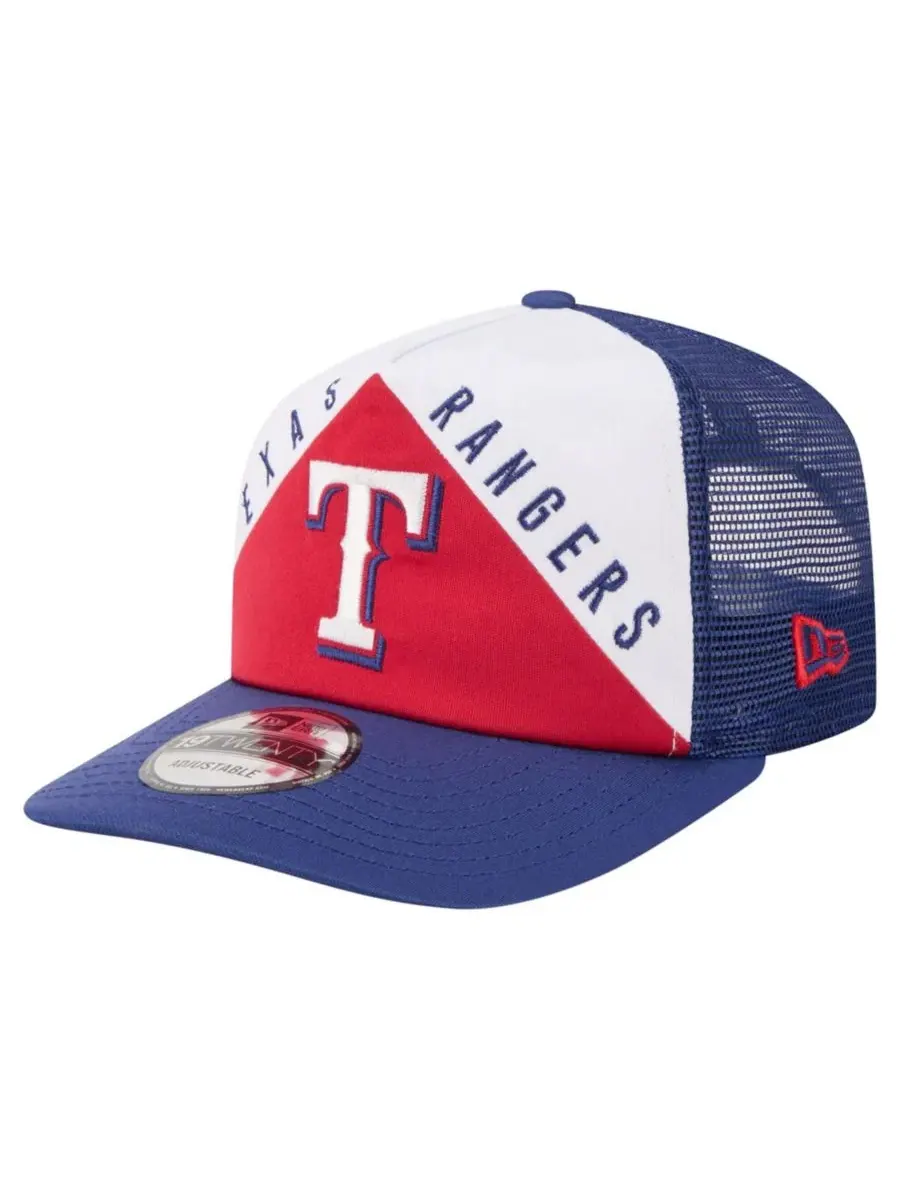 Бейсболка New Era Texas Rangers Retro Cut 19TWENTY Adjustable Trucker Hat