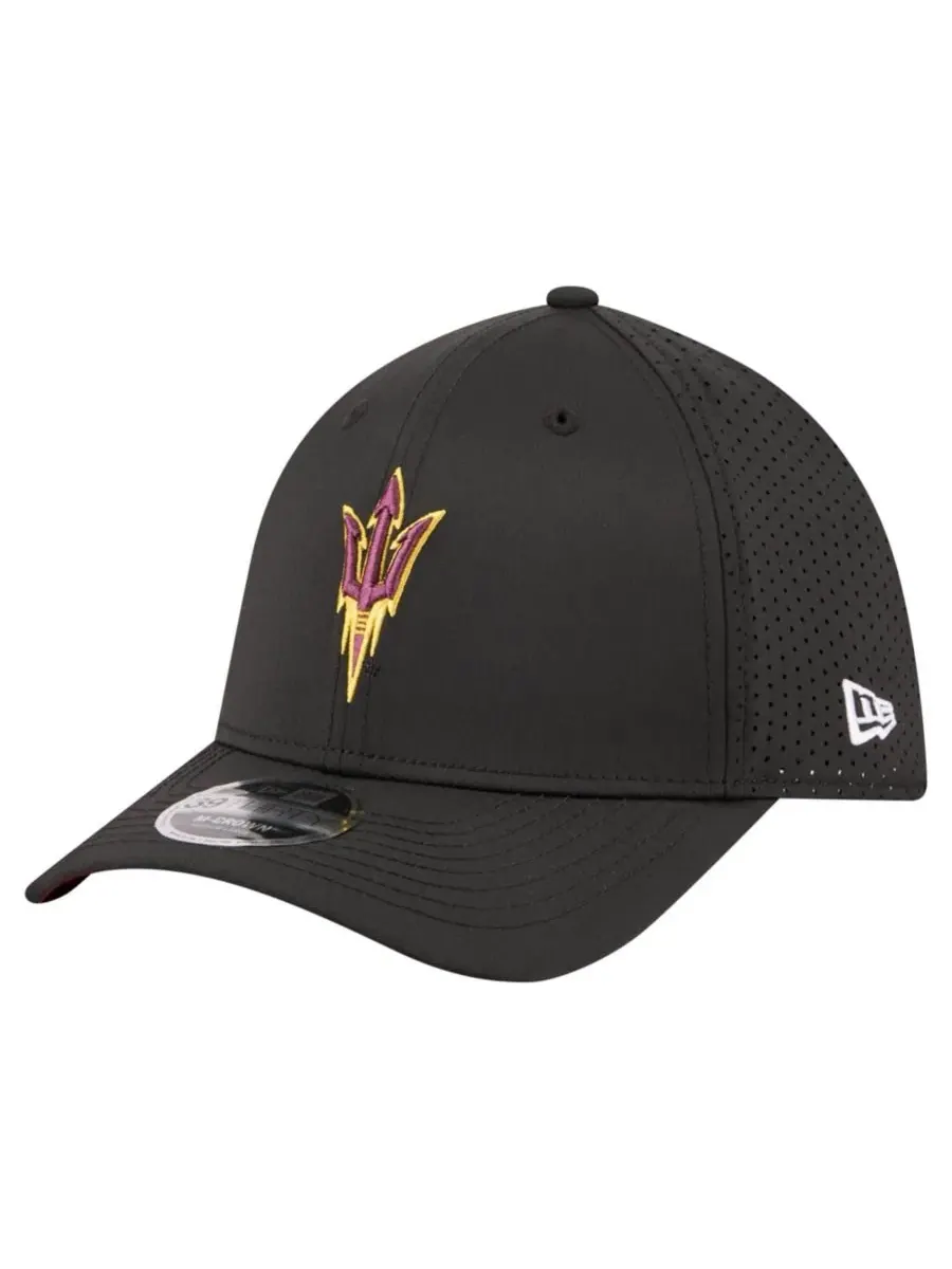 Бейсболка New Era 39THIRTY M-Crown Flex Fit — изображение 3 из 5, черный