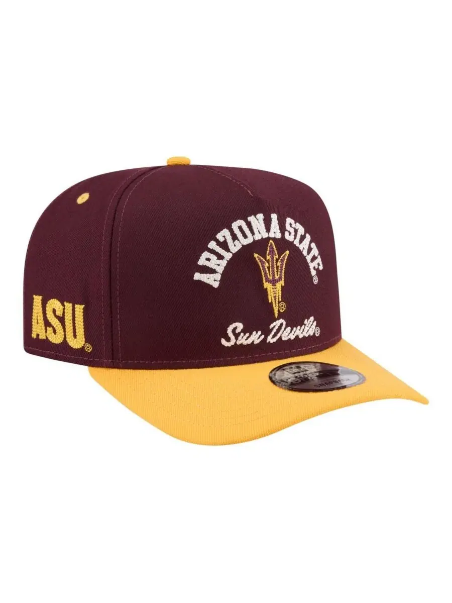 Кепка-снапбек с принтом Arizona State Sun Devils New Era