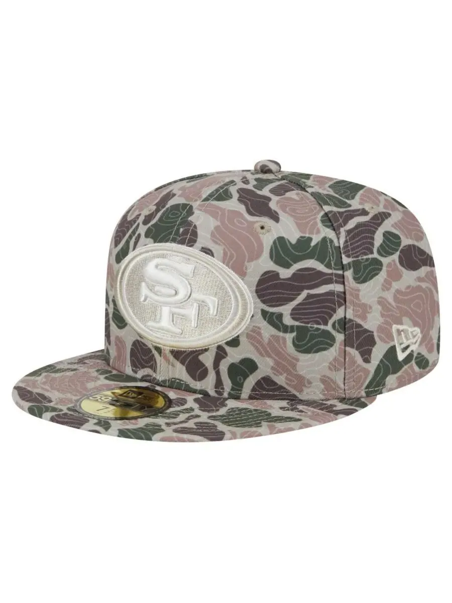 Мужская кепка Geo Camo 59FIFTY Fitted Hat New Era
