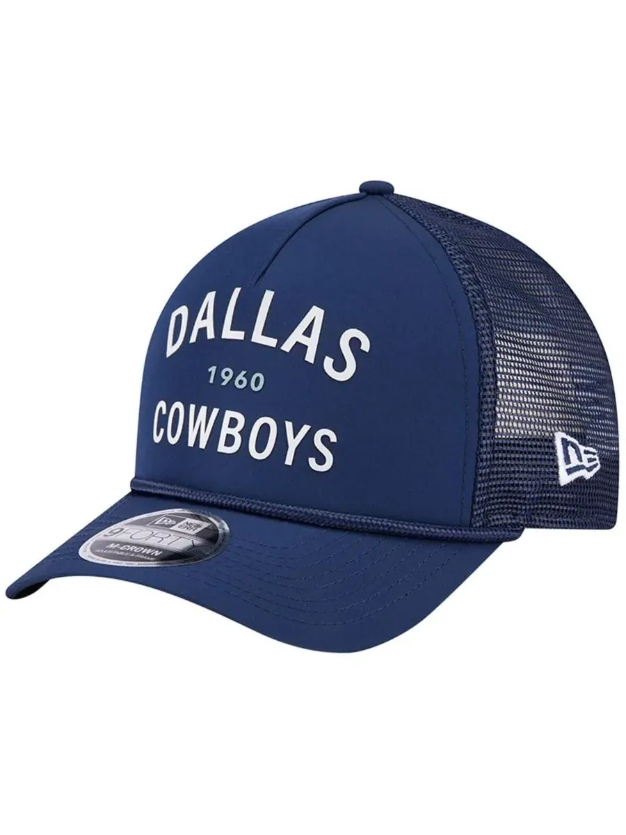 New Era Мужская кепка Dallas Cowboys Active Minimalist M-Crown A-Frame 9FORTY с регулируемой высотой