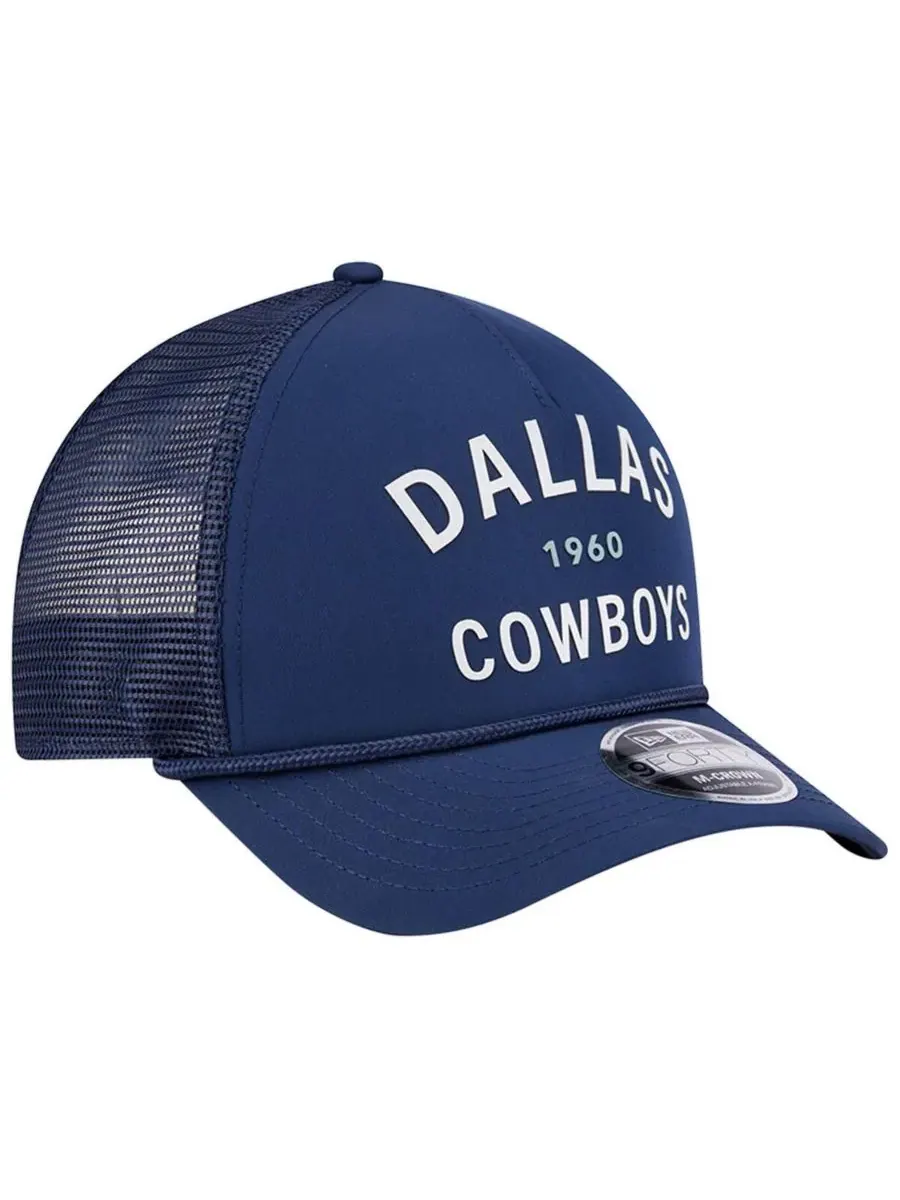 New Era Мужская кепка Dallas Cowboys Active Minimalist M-Crown A-Frame 9FORTY с регулируемой высотой — изображение 3 из 4