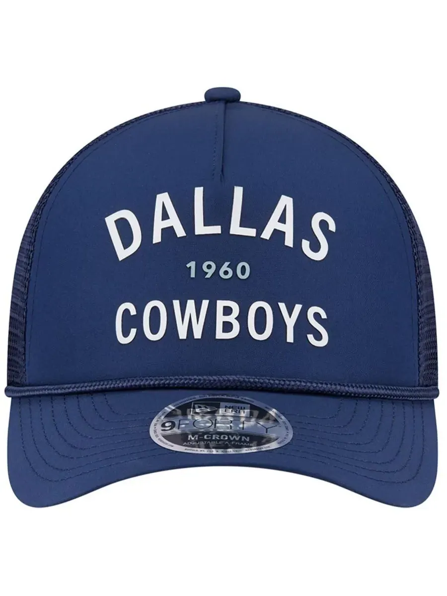 New Era Мужская кепка Dallas Cowboys Active Minimalist M-Crown A-Frame 9FORTY с регулируемой высотой — изображение 4 из 4