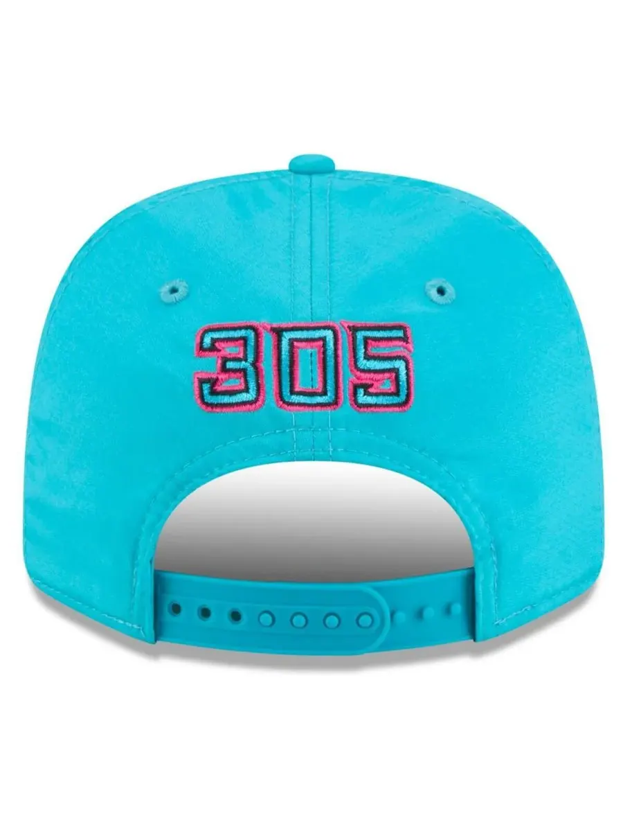 New Era Мужская бирюзовая регулируемая кепка Miami Marlins 2025 City Connect 9SEVENTY — изображение 4 из 4, бирюзовый