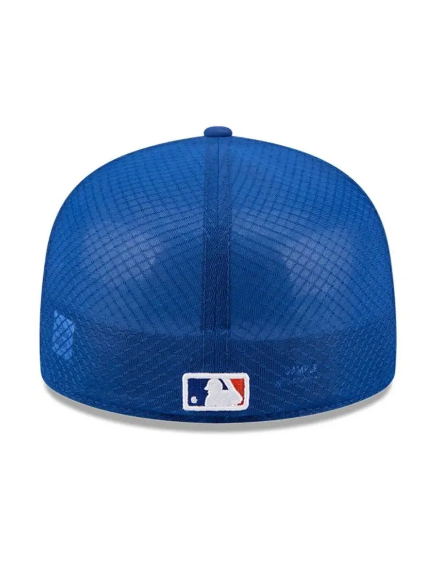 Мужская бейсболка Royal New York Mets 2026 Batting Practice 59FIFTY Fitted Hat New Era — изображение 5 из 5, королевский