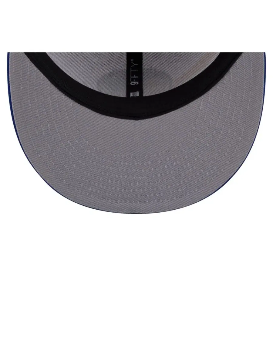 Бейсболка Big Boys and Girls White/Royal Golden State Warriors Swept 9FIFTY Snapback Hat New Era — изображение 5 из 5, белый