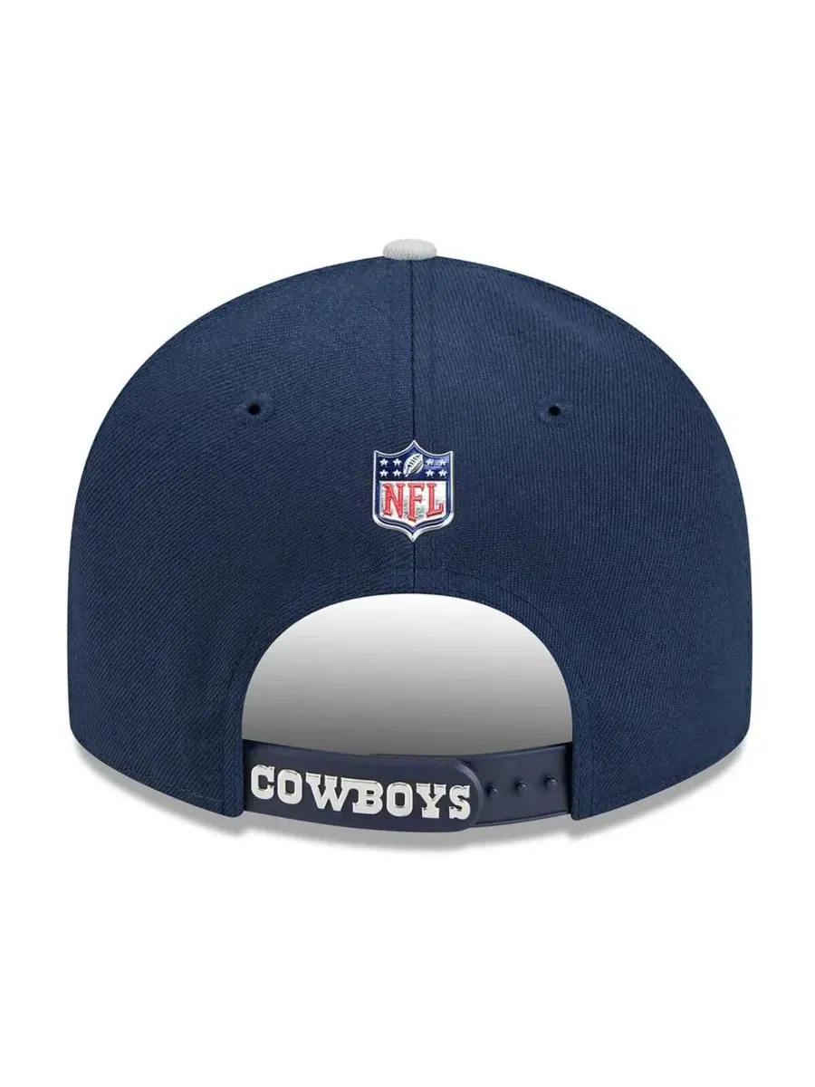 Кепка с козырьком Dallas Cowboys 2026 NFL Draft On Stage Pre-Curved 9FIFTY New Era — изображение 4 из 5
