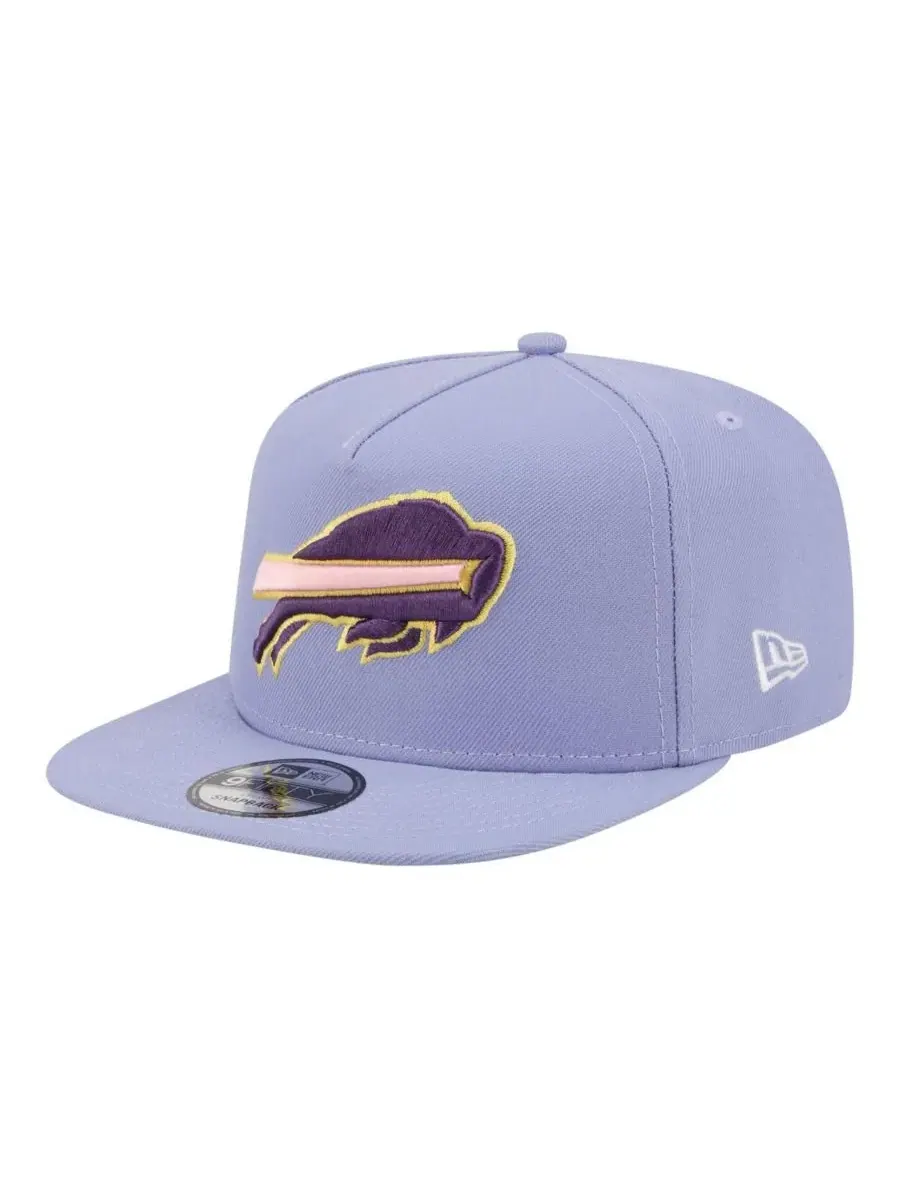 Кепка-снэпбек с вышивкой Buffalo Bills, модель Bloom A-Frame 9FIFTY New Era — изображение 4 из 5, фиолетовый
