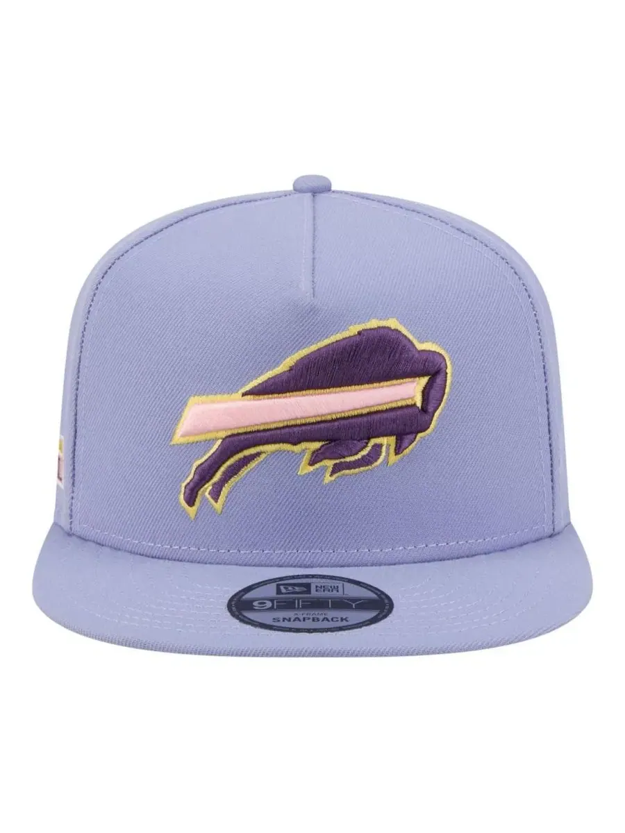 Кепка-снэпбек с вышивкой Buffalo Bills, модель Bloom A-Frame 9FIFTY New Era — изображение 5 из 5, фиолетовый