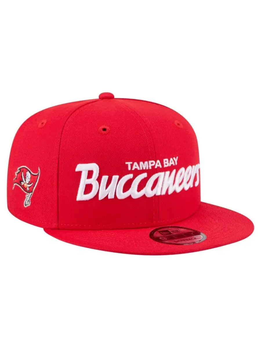 Кепка-снэпбек с вышивкой New Era Core Team Script 9FIFTY — изображение 3 из 7, красный
