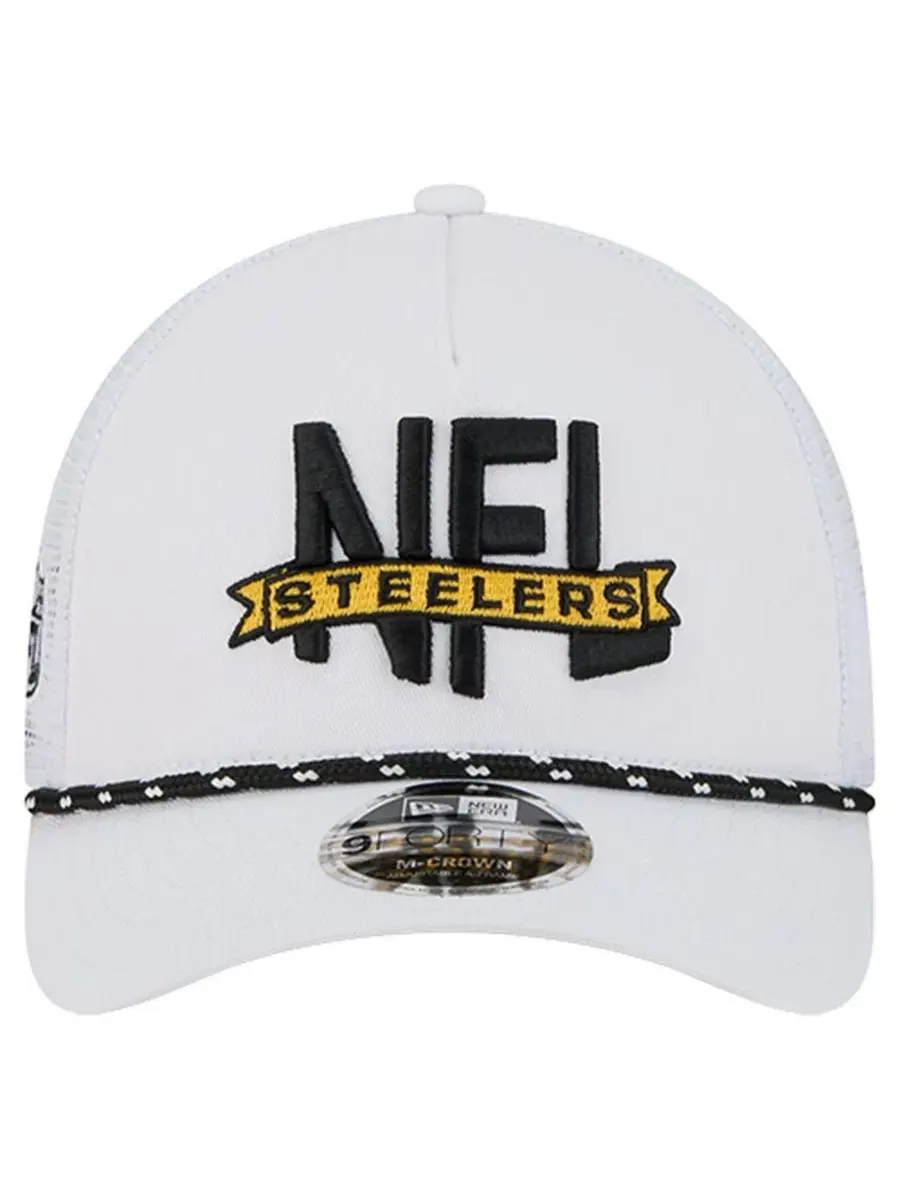 Кепка-тракер New Era NFL 9FORTY A-Frame M-Crown — изображение 2 из 5, белый