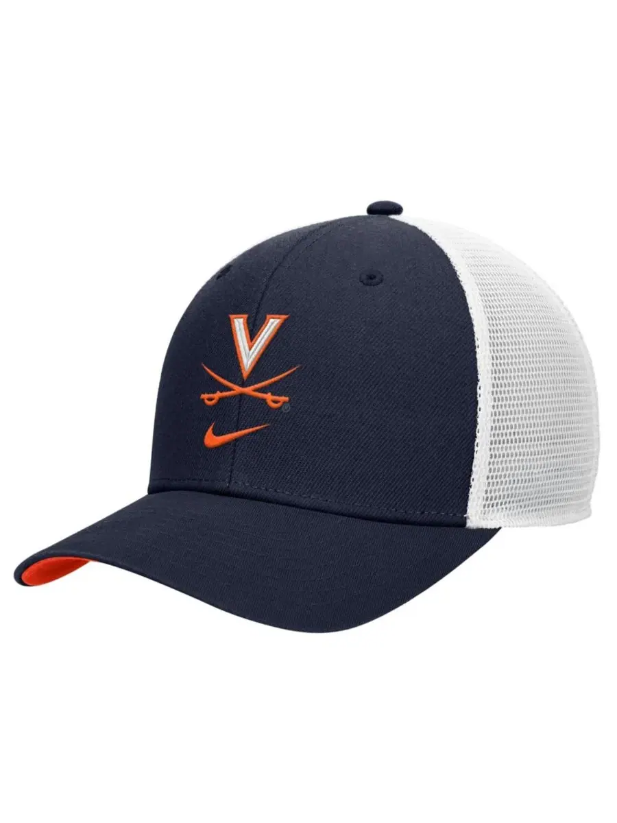 Кепка-тракер Nike Rise Dri-FIT Navy Virginia Cavaliers